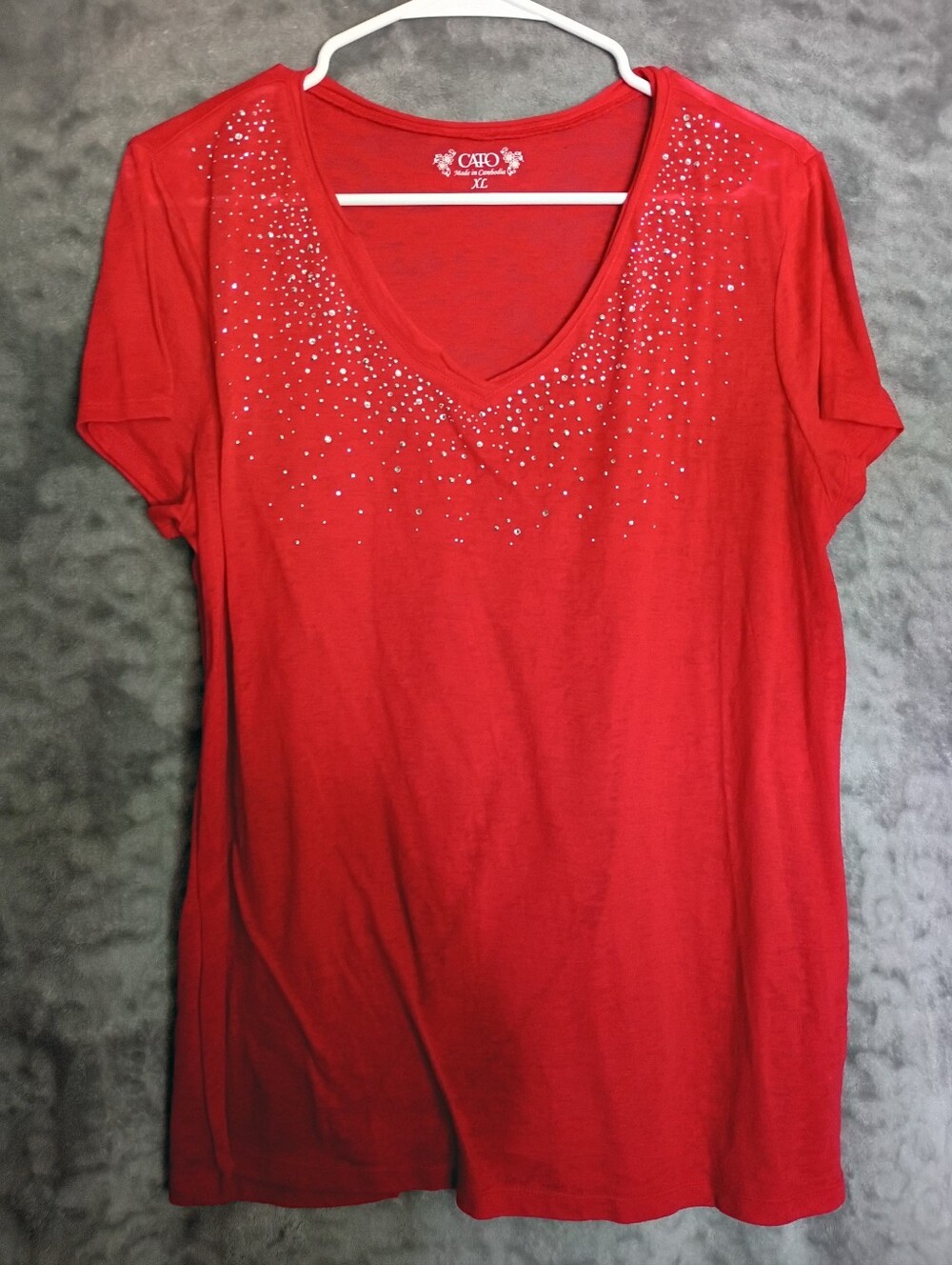 Cato Rhinestone Shirt